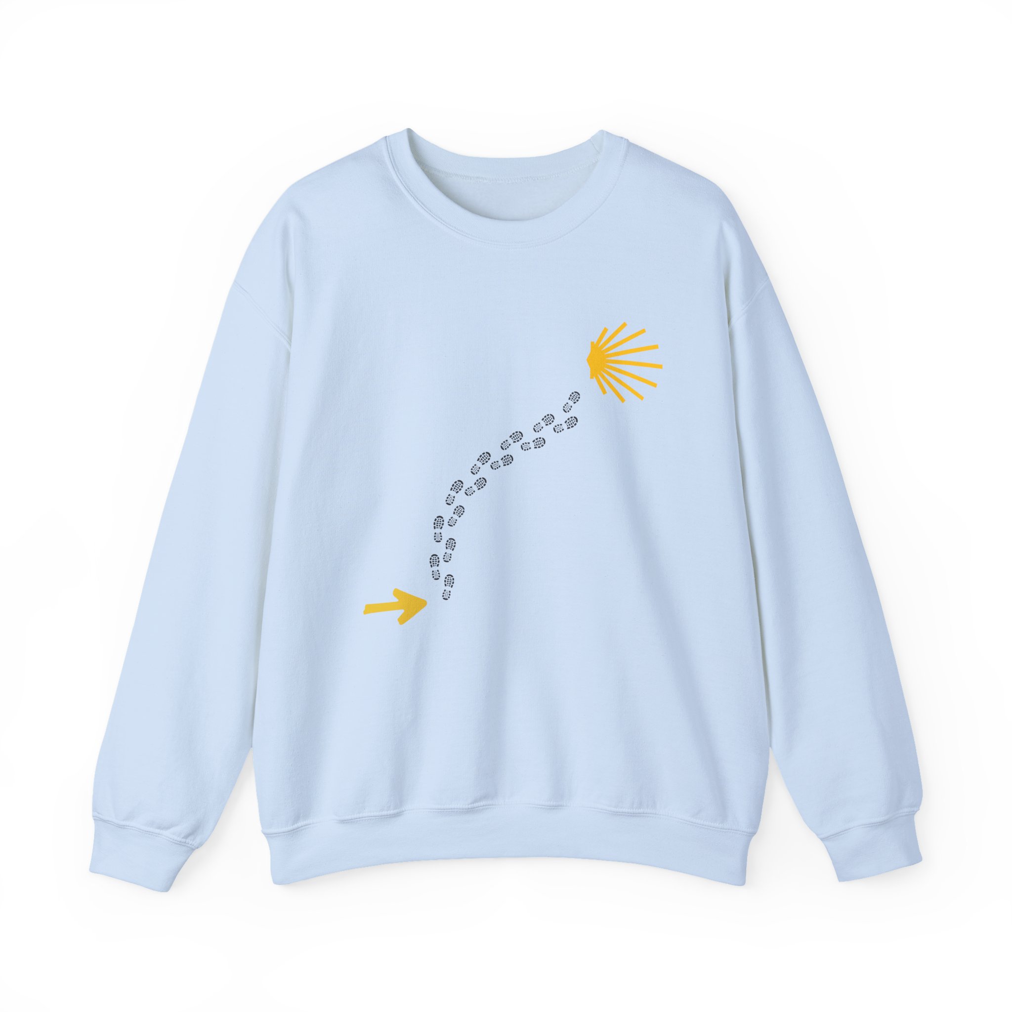Camino de Santiago – "The Essential Trail" Classic Heavy Blend Crewneck Sweatshirt