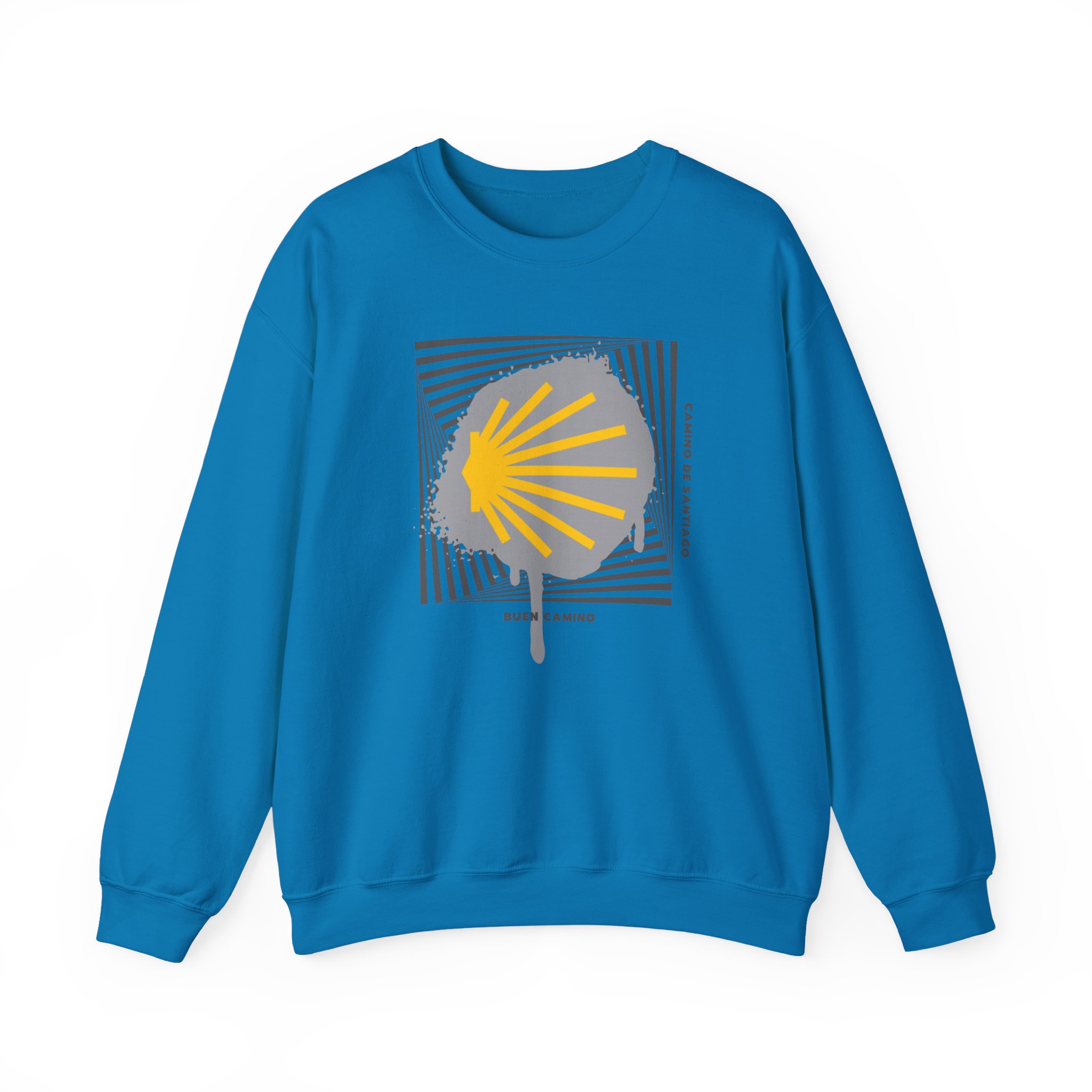 Camino de Santiago – "Stencil Way" Urban Graffiti Classic Unisex T-Shirt - Imagen 9