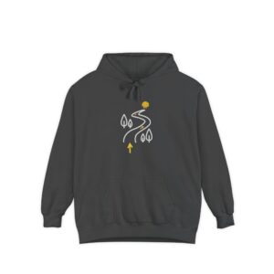 "The Forest Path" Garment-Dyed Hoodie