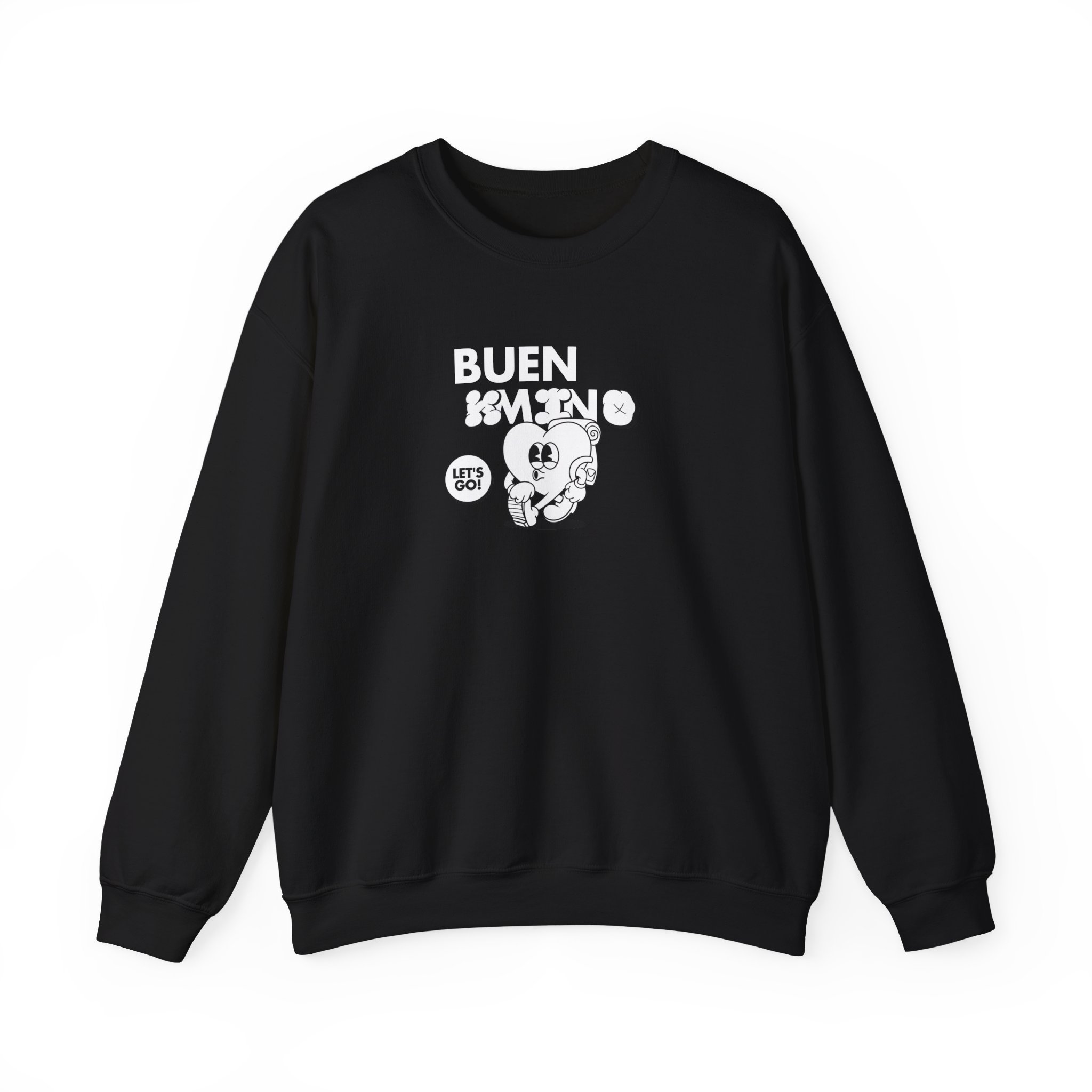 Camino de Santiago – "Let's Go Pilgrim" Classic Heavy Blend Crewneck Sweatshirt - Imagen 3