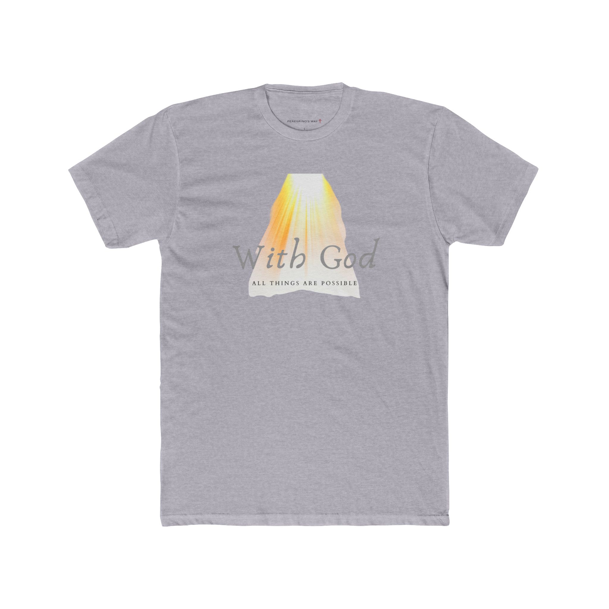 With God All Things Are Possible – "Divine Light" Classic T-Shirt - Imagen 12