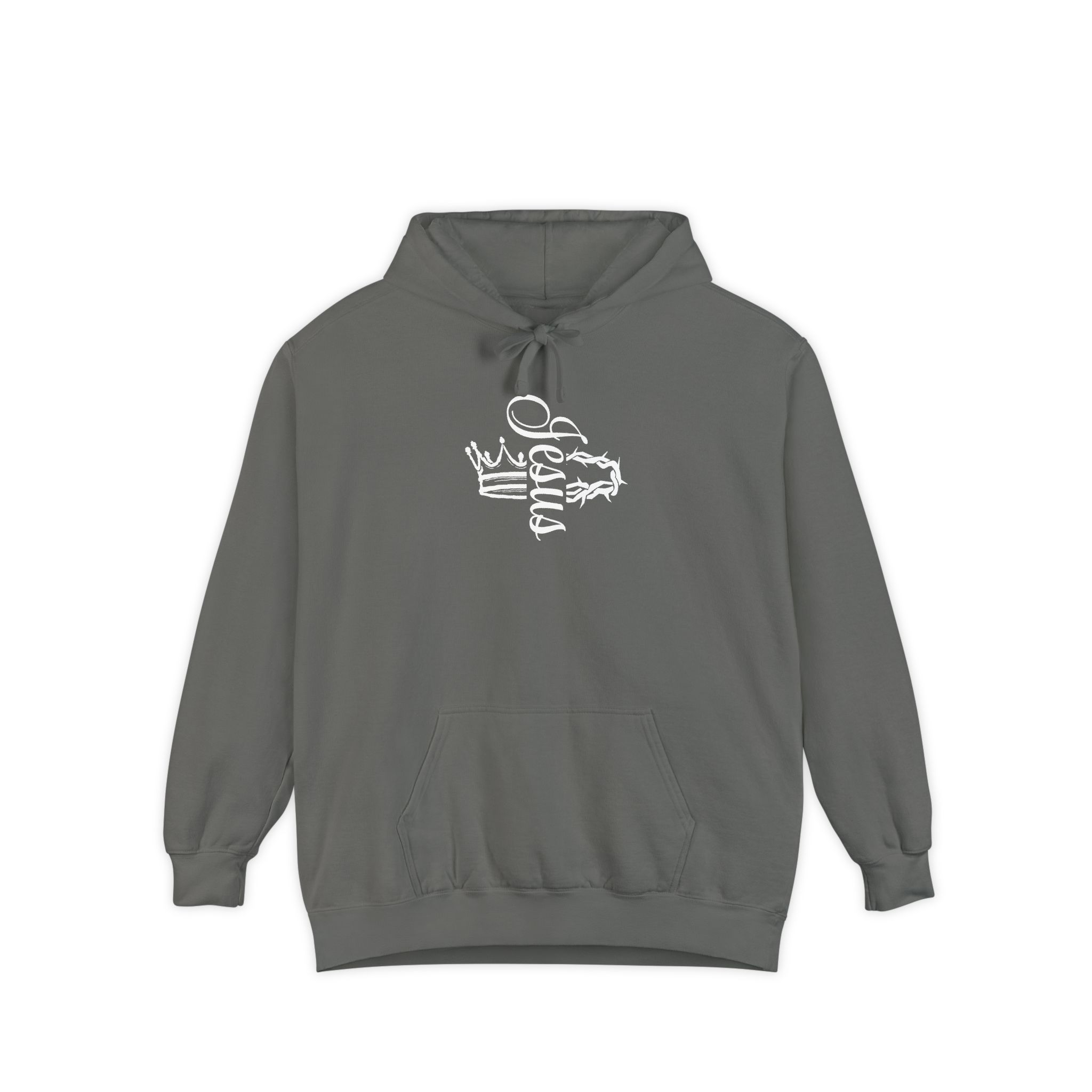 "The Two Crowns" Garment-Dyed Hoodie - Imagen 5