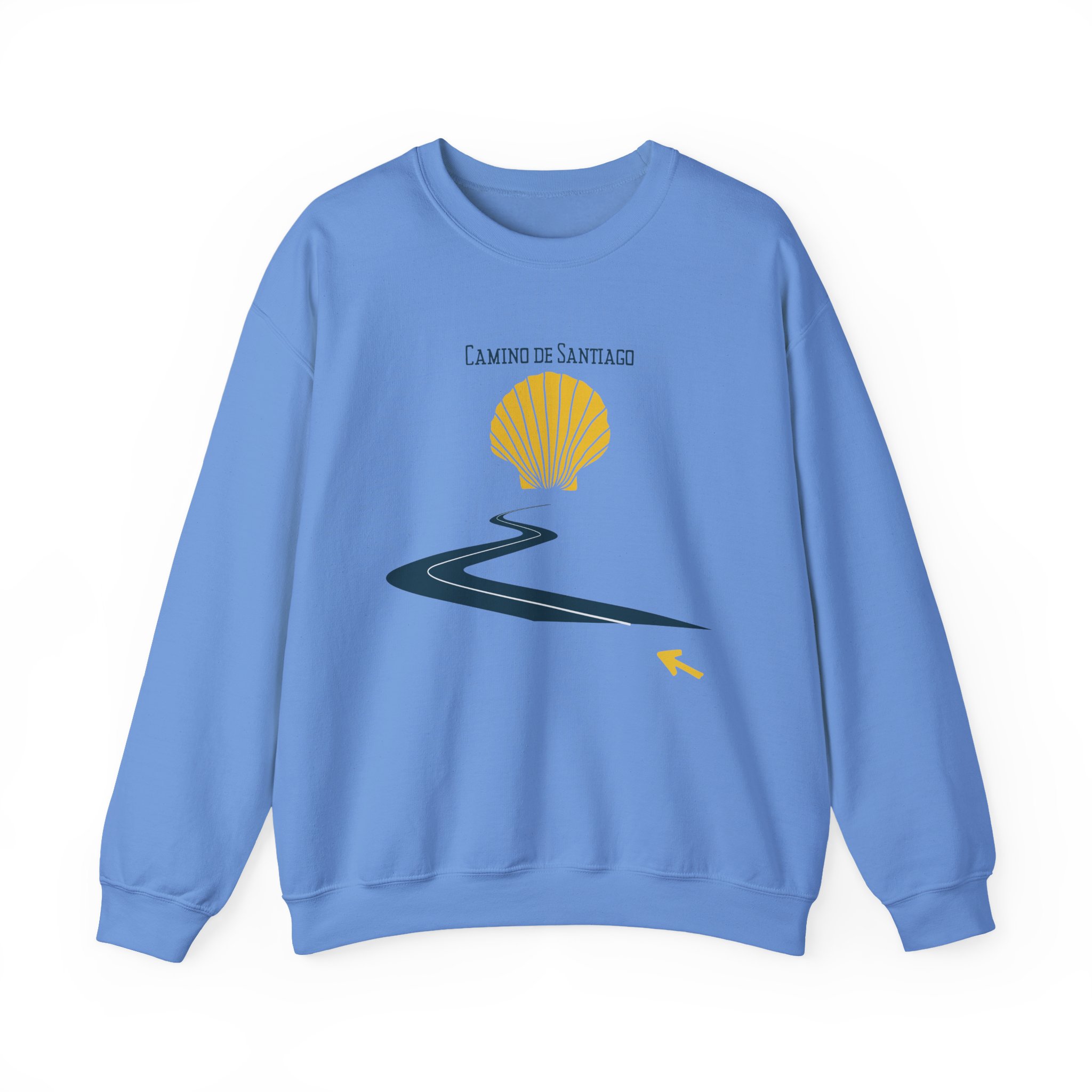 Camino de Santiago – "The Curvy Road" Classic Unisex Crewneck T-Shirt