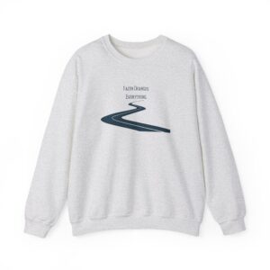 Faith Changes Everything – "The Open Road" Classic Heavy Blend Crewneck Sweatshirt