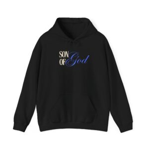 "Graceful Blue" Hooded Sweatshirt
