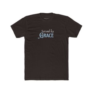 Saved by Grace – "Celestial Serif" Classic T-Shirt