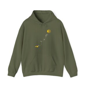 "The Bicigrino Path" Hooded Sweatshirt
