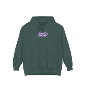 "Modern Crown" Garment-Dyed Hoodie