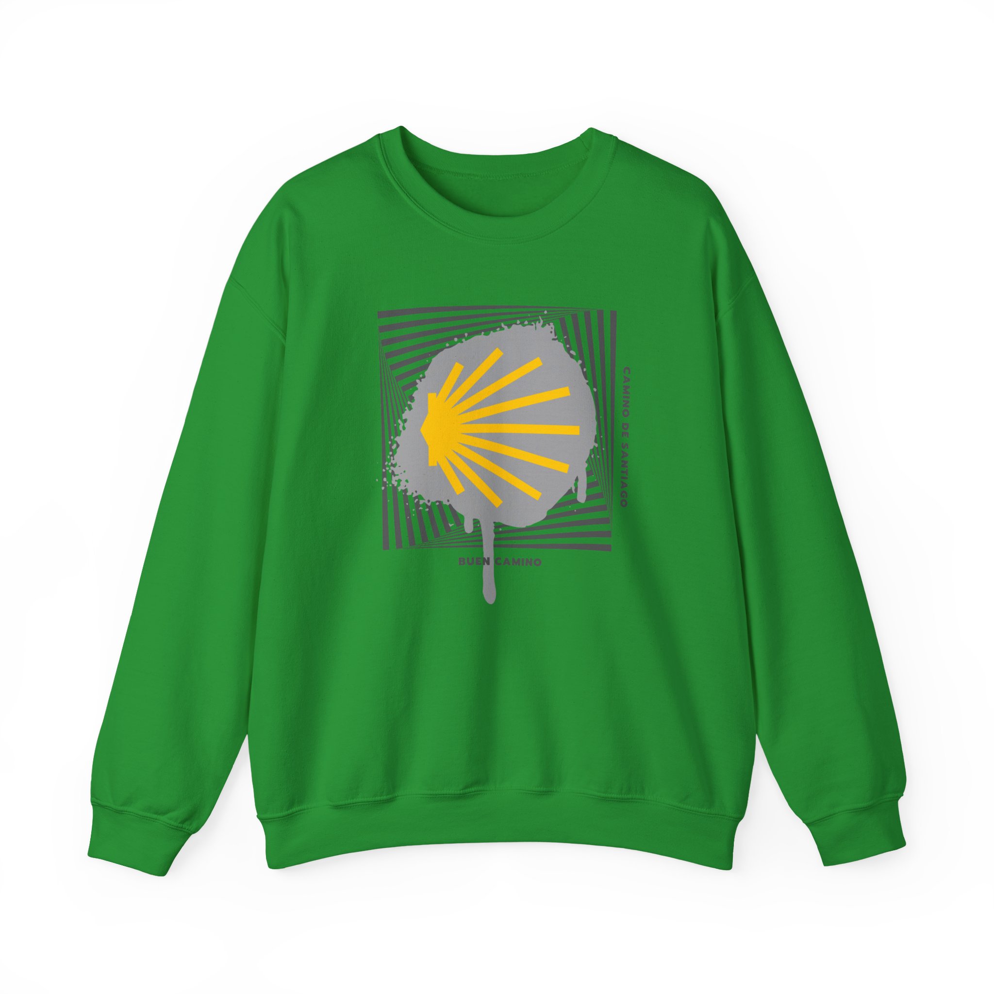 Camino de Santiago – "Stencil Way" Urban Graffiti Classic Unisex T-Shirt - Imagen 7
