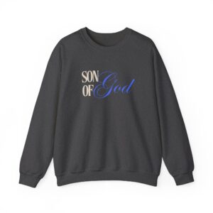 Son of God – "Graceful Blue" Classic Heavy Blend Crewneck Sweatshirt