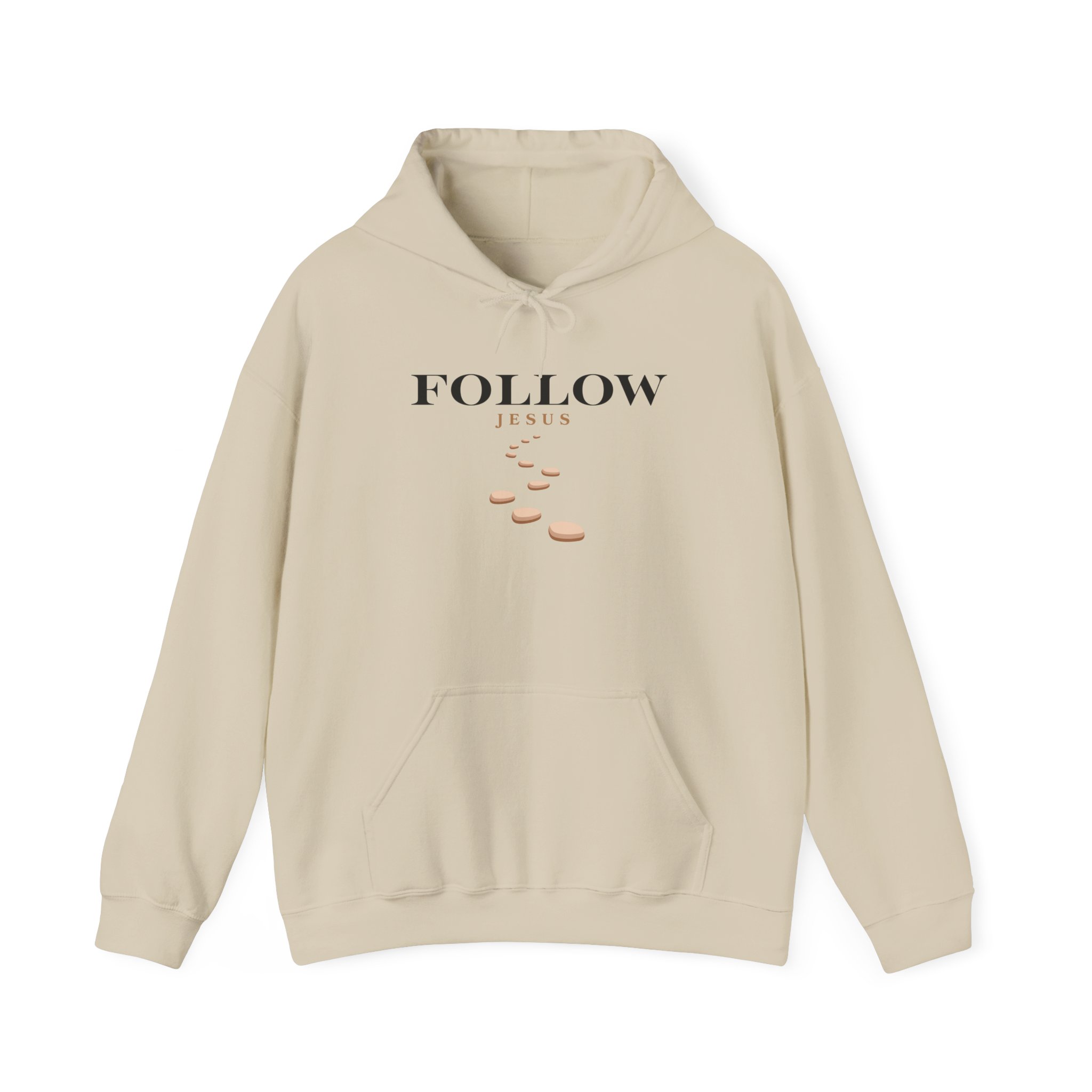 "Stepping Stones Journey" Hooded Sweatshirt - Imagen 4