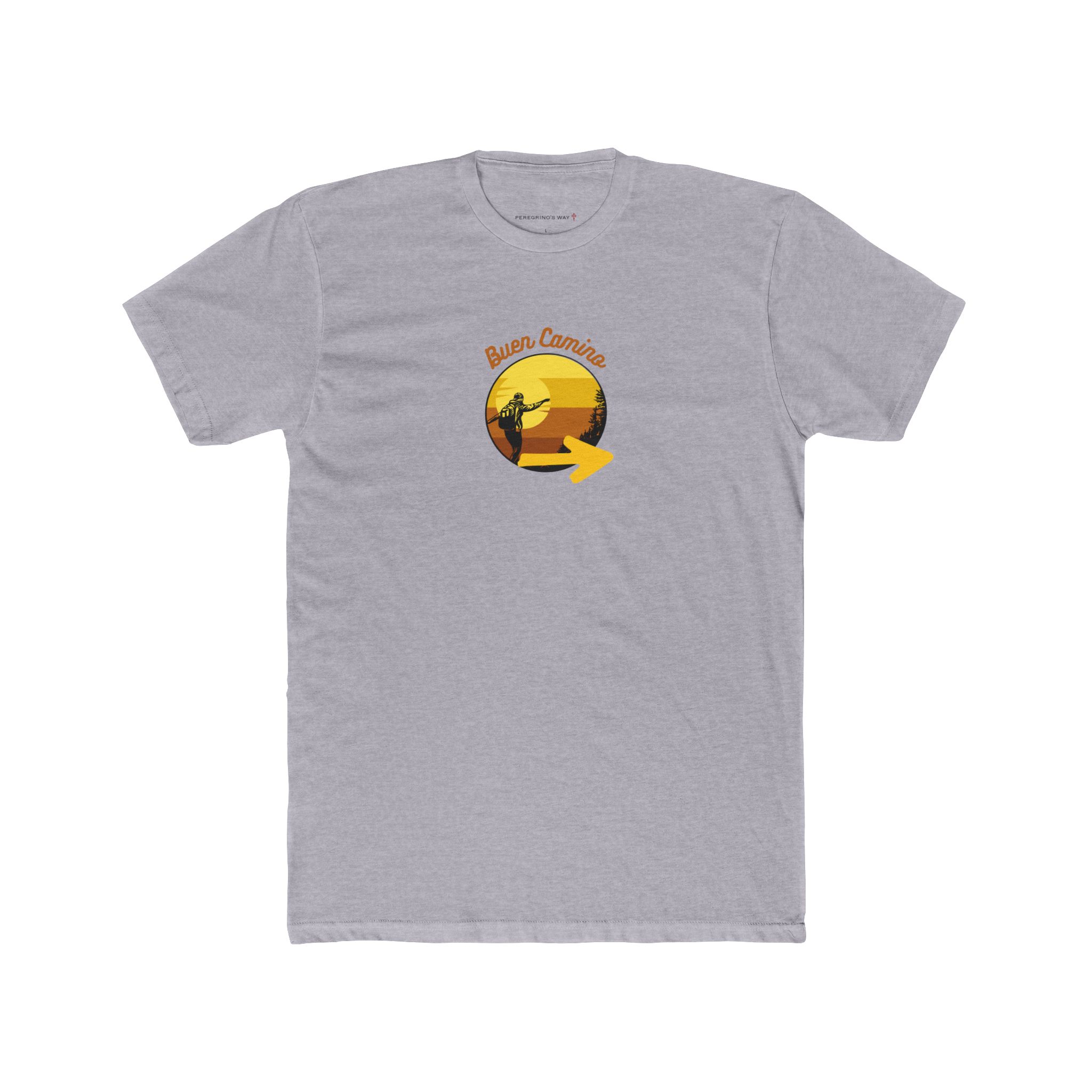 Camino de Santiago – "Buen Camino Pilgrim" Classic T-Shirt - Imagen 11