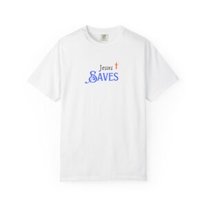 Jesus Saves – "Radiant Hope" Vintage Comfort Colors T-Shirt