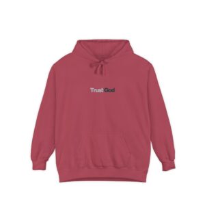 "Radiant Cross" Garment-Dyed Hoodie
