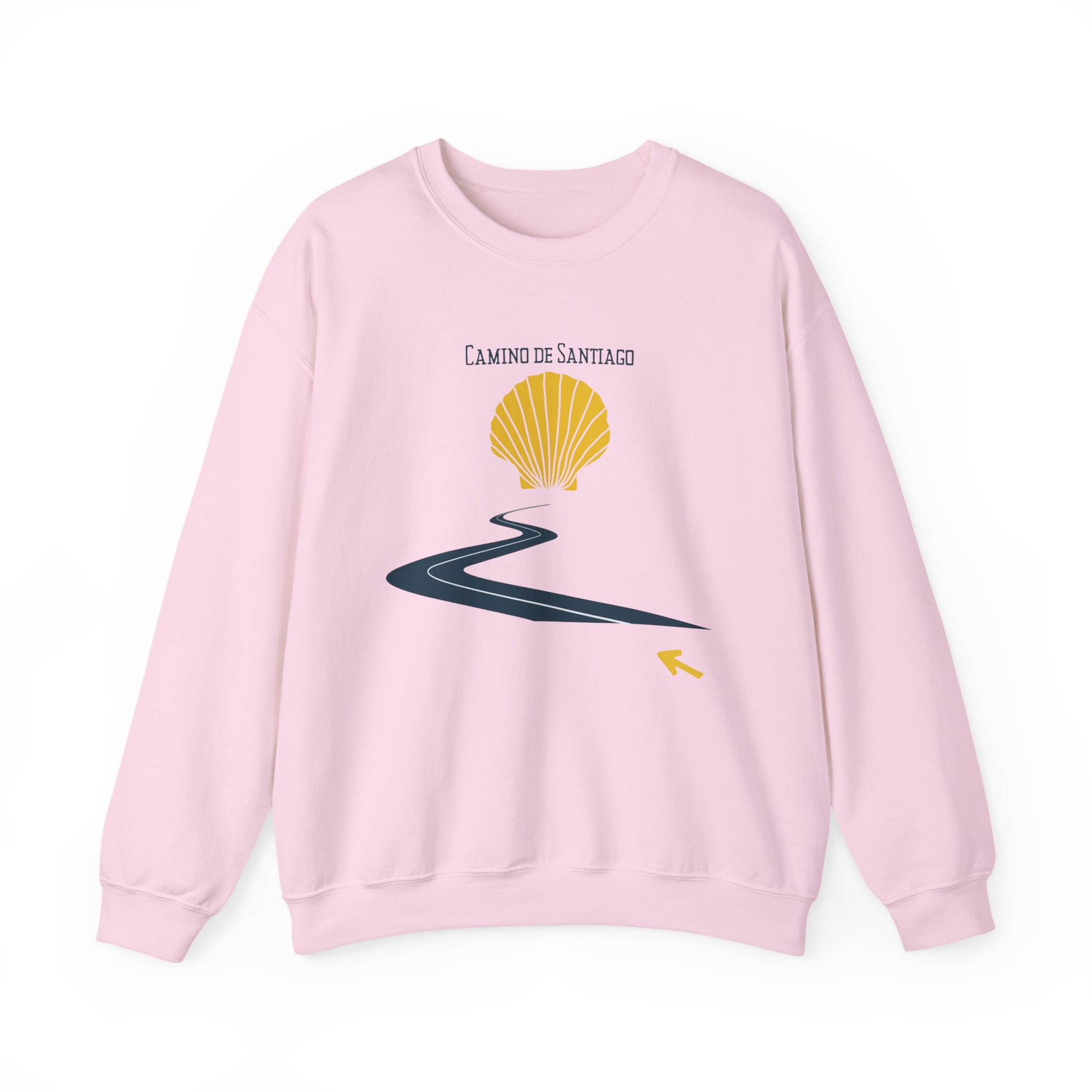 Camino de Santiago – "The Curvy Road" Classic Unisex Crewneck T-Shirt - Imagen 7