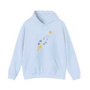 "The Straight Path" Hooded Sweatshirt