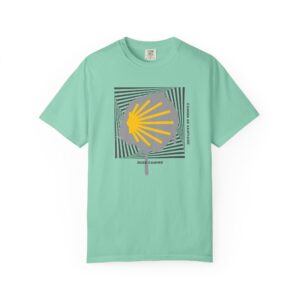 Camino de Santiago – "Stencil Way" Urban Graffiti Comfort Colors T-Shirt