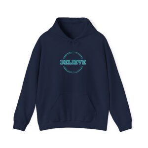 "Varsity Preppy Circle" Hooded Sweatshirt