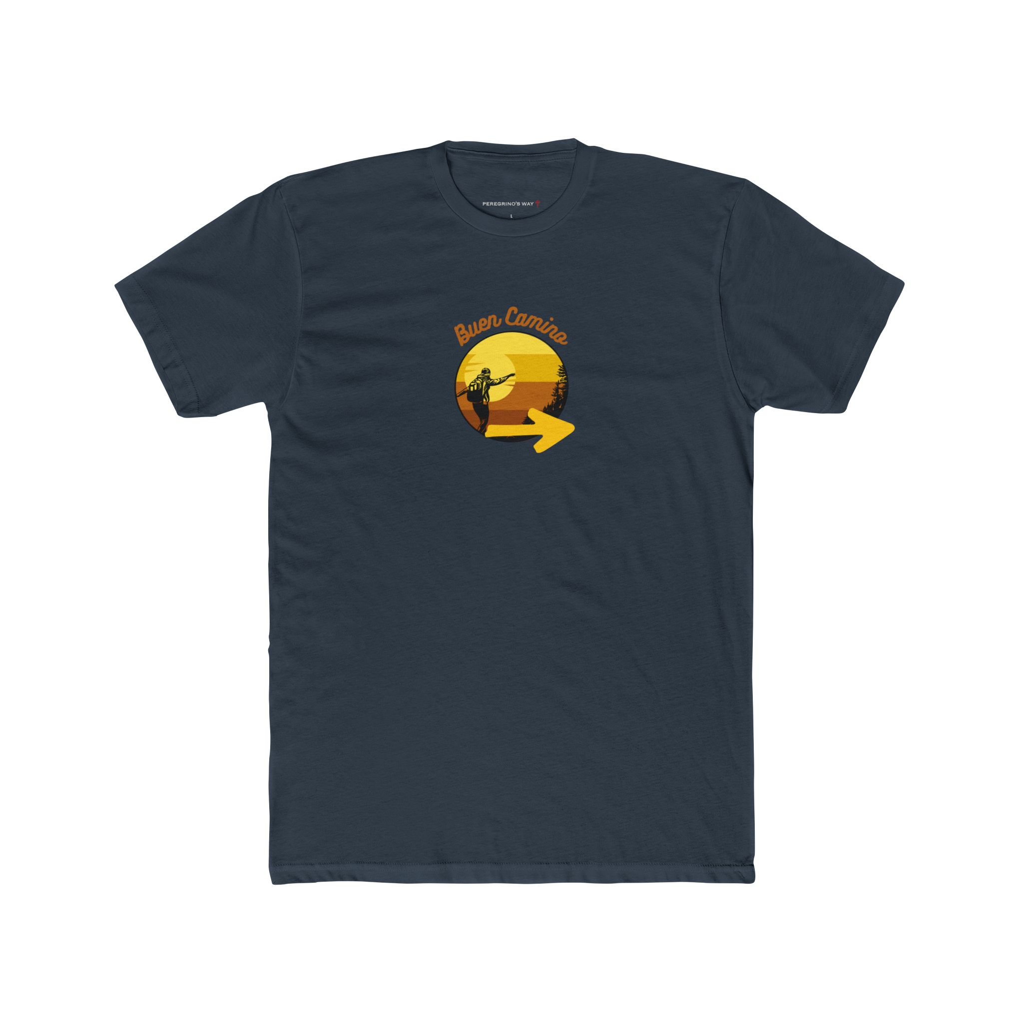 Camino de Santiago – "Buen Camino Pilgrim" Classic T-Shirt - Imagen 6