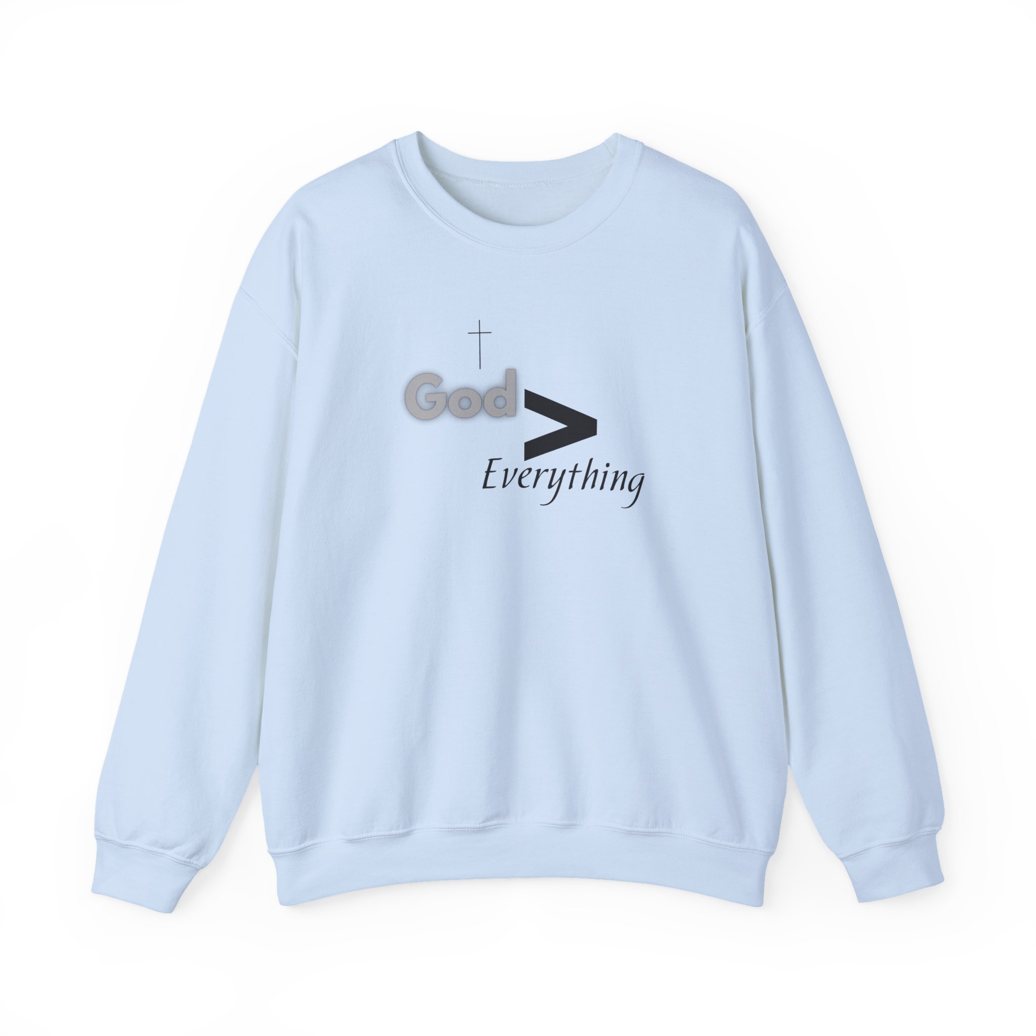 God is Greater – "Mathematical Truth" Classic Heavy Blend Crewneck Sweatshirt - Imagen 2