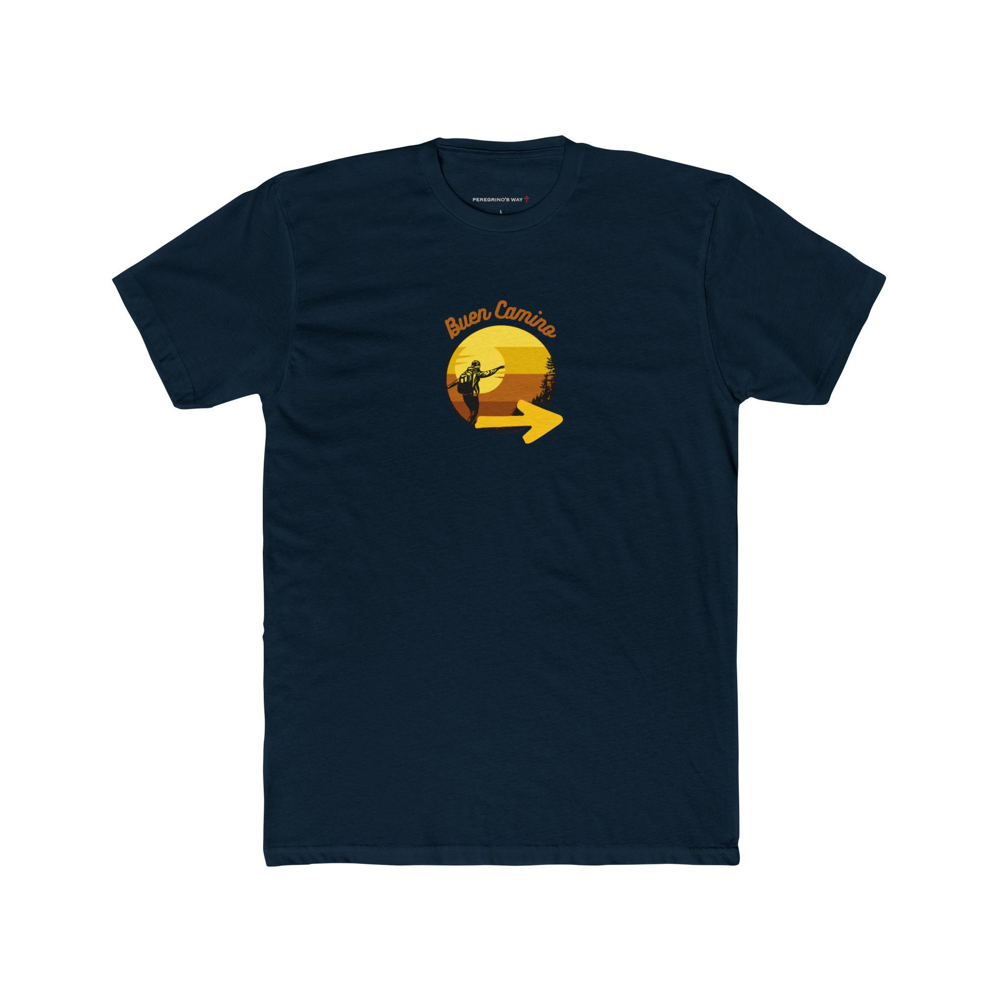 Camino de Santiago – "Buen Camino Pilgrim" Classic T-Shirt - Imagen 7