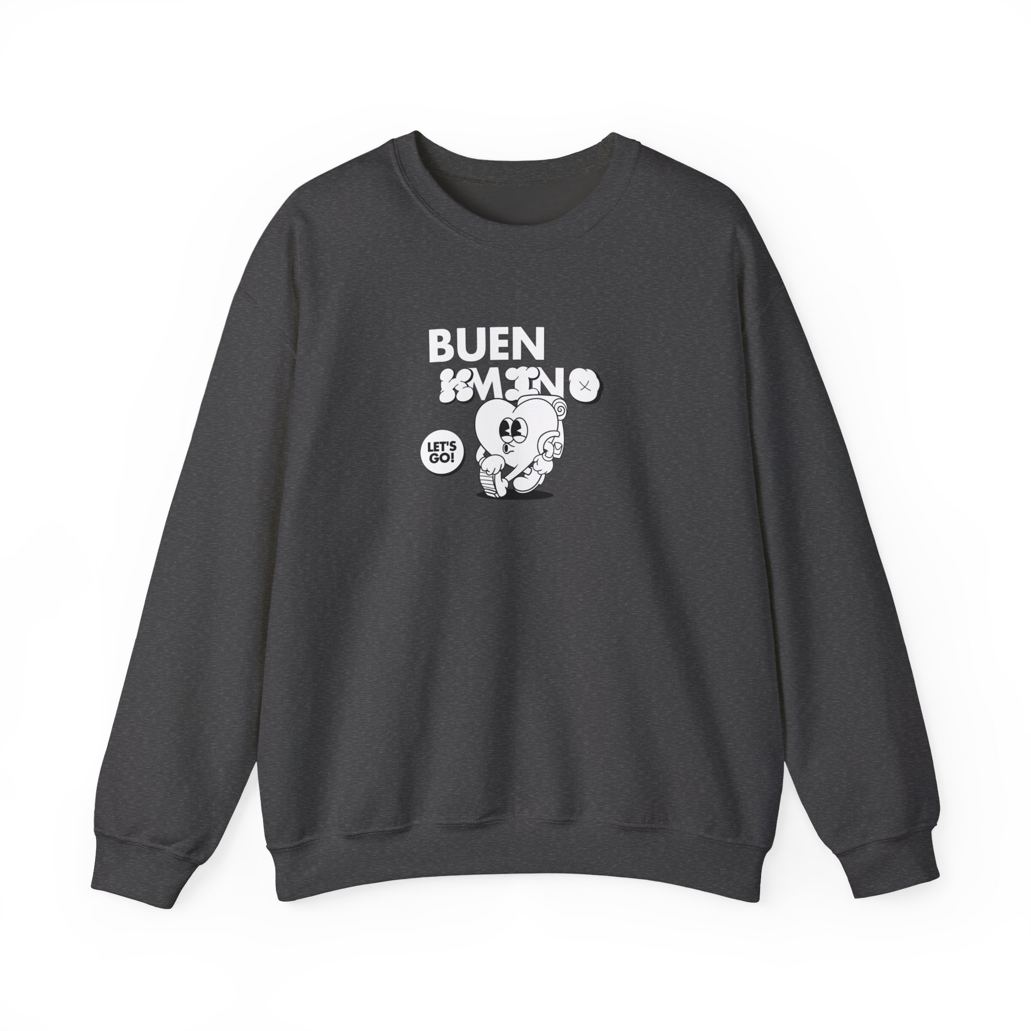 Camino de Santiago – "Let's Go Pilgrim" Classic Heavy Blend Crewneck Sweatshirt - Imagen 5