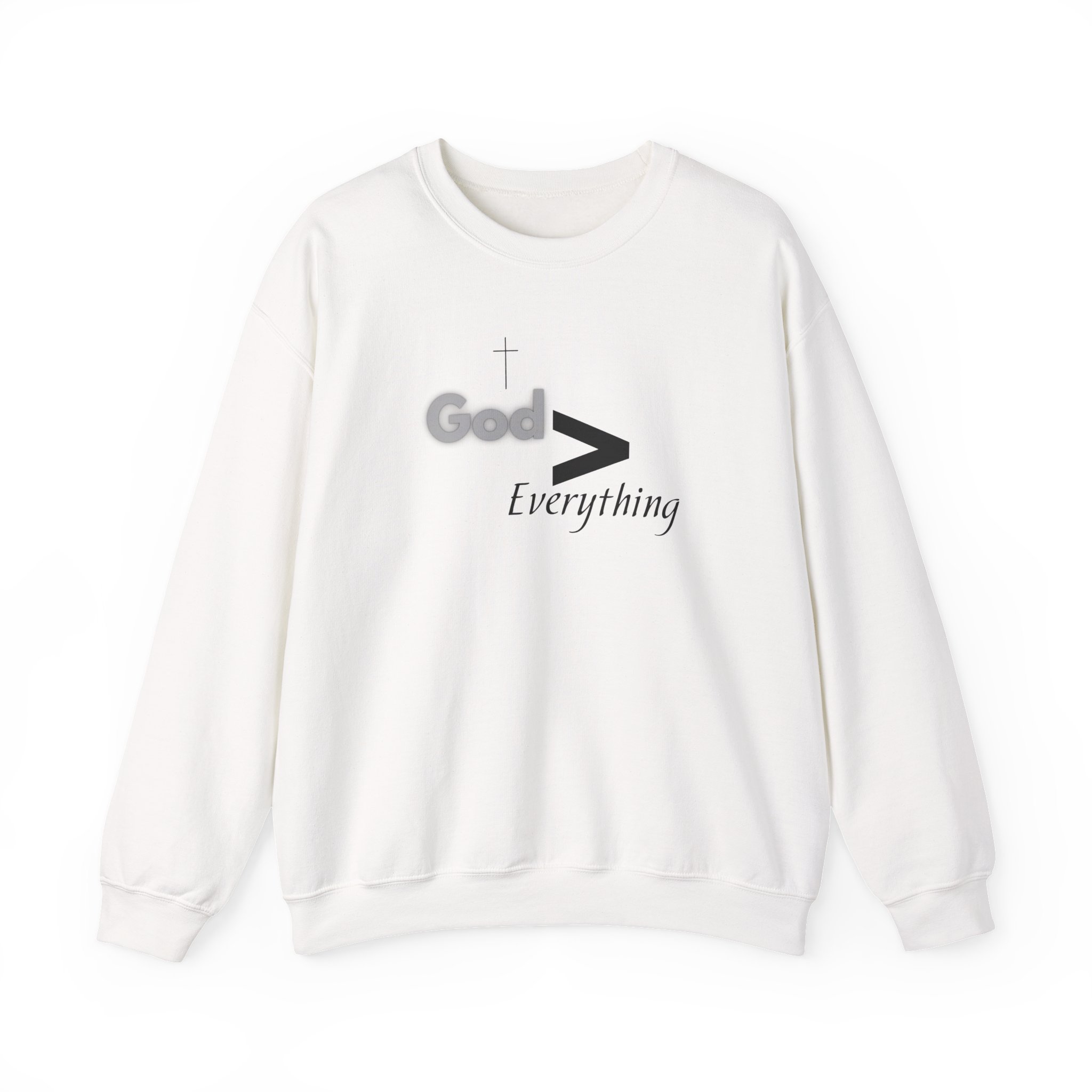 God is Greater – "Mathematical Truth" Classic Heavy Blend Crewneck Sweatshirt - Imagen 3