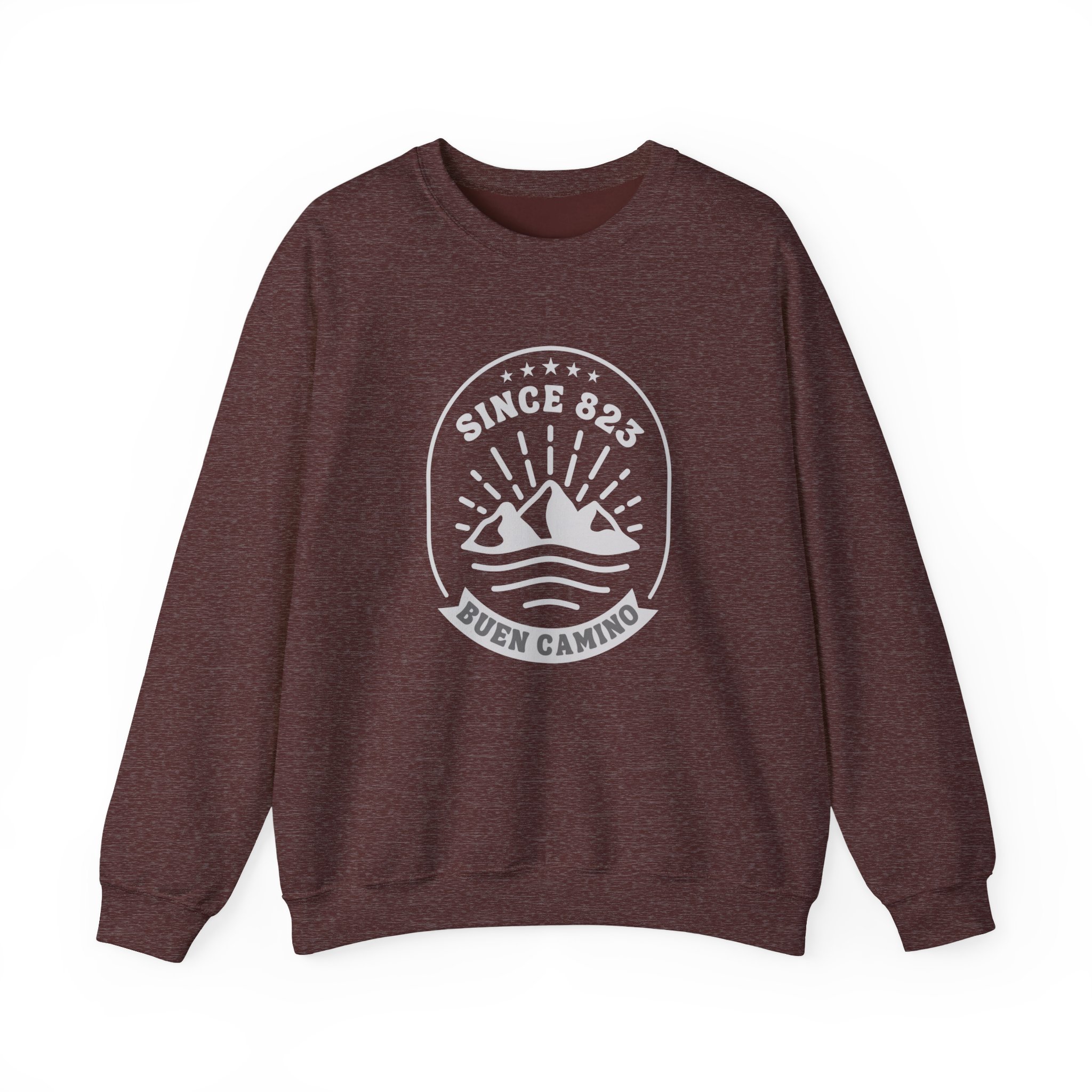 Camino de Santiago – "Heritage 823" Classic Heavy Blend Crewneck Sweatshirt - Imagen 2