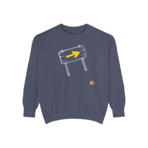 Camino de Santiago – "The Waymarker" Vintage Garment-Dyed Sweatshirt