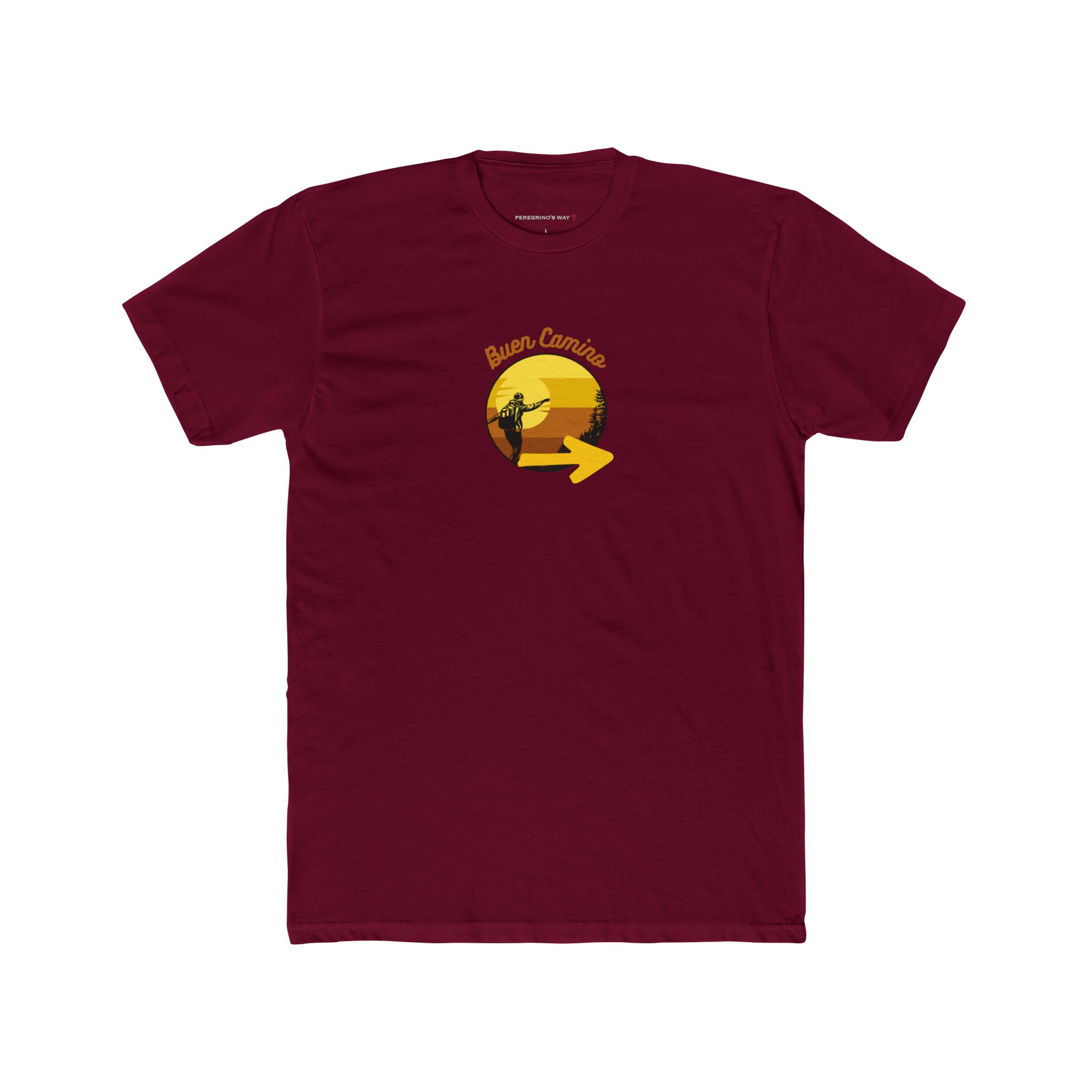 Camino de Santiago – "Buen Camino Pilgrim" Classic T-Shirt - Imagen 13