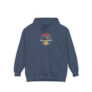 "Mountain Sunset Trek" Garment-Dyed Hoodie
