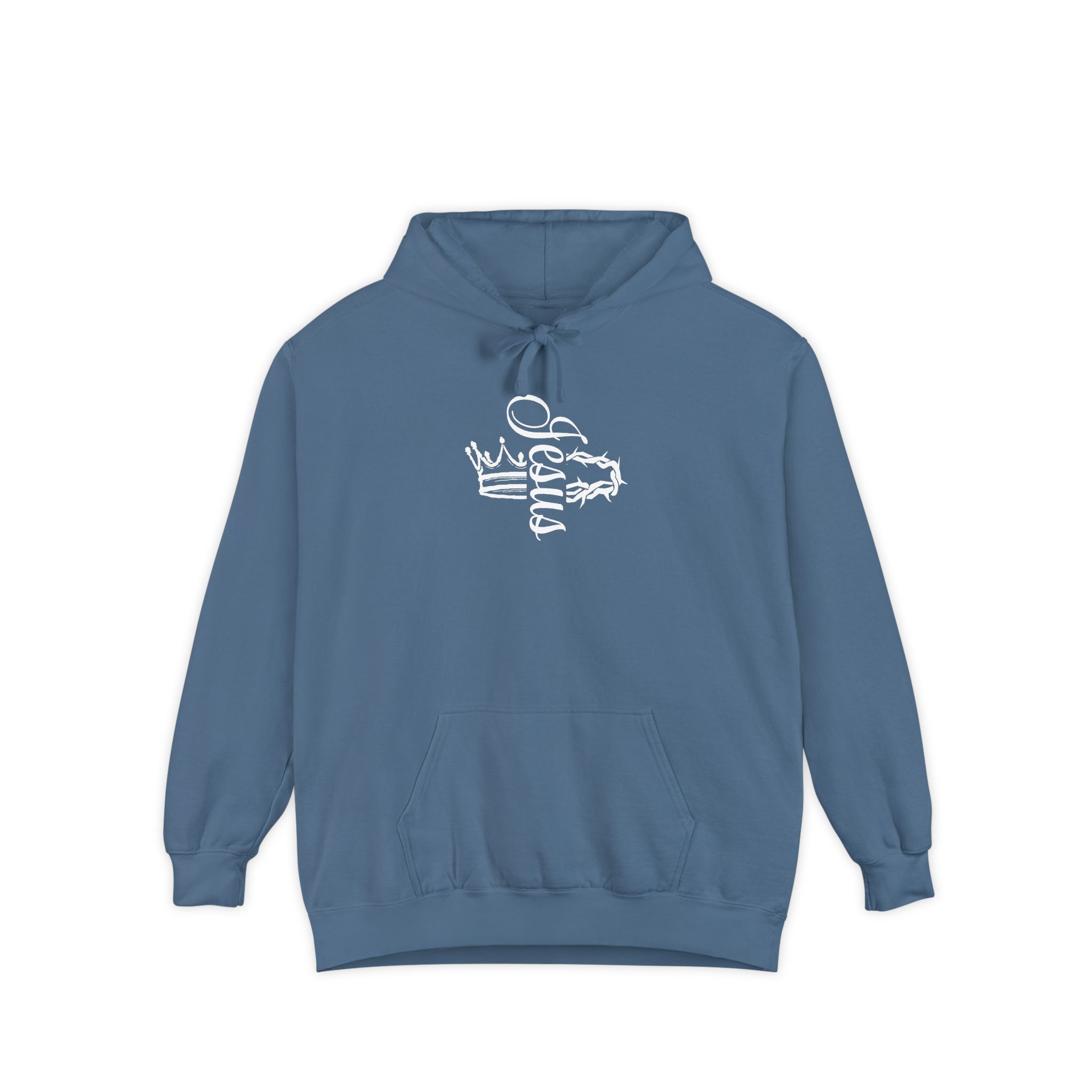 "The Two Crowns" Garment-Dyed Hoodie