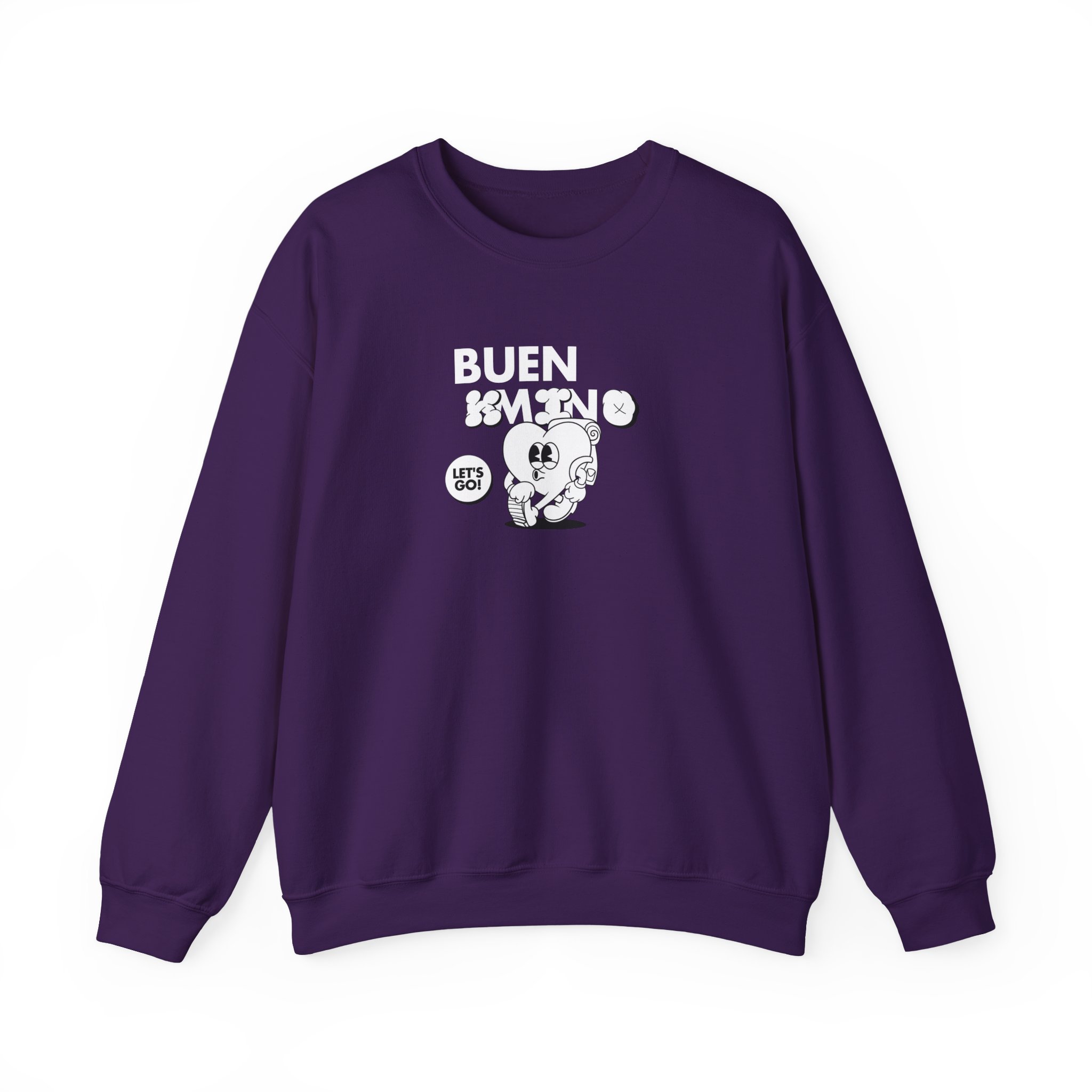 Camino de Santiago – "Let's Go Pilgrim" Classic Heavy Blend Crewneck Sweatshirt - Imagen 11