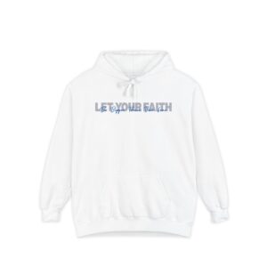 "Modern Overlay" Garment-Dyed Hoodie