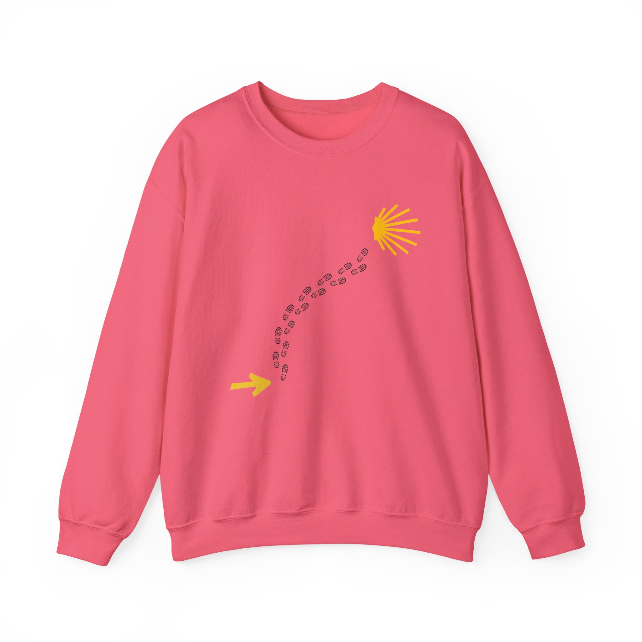 Camino de Santiago – "The Essential Trail" Classic Heavy Blend Crewneck Sweatshirt - Imagen 9