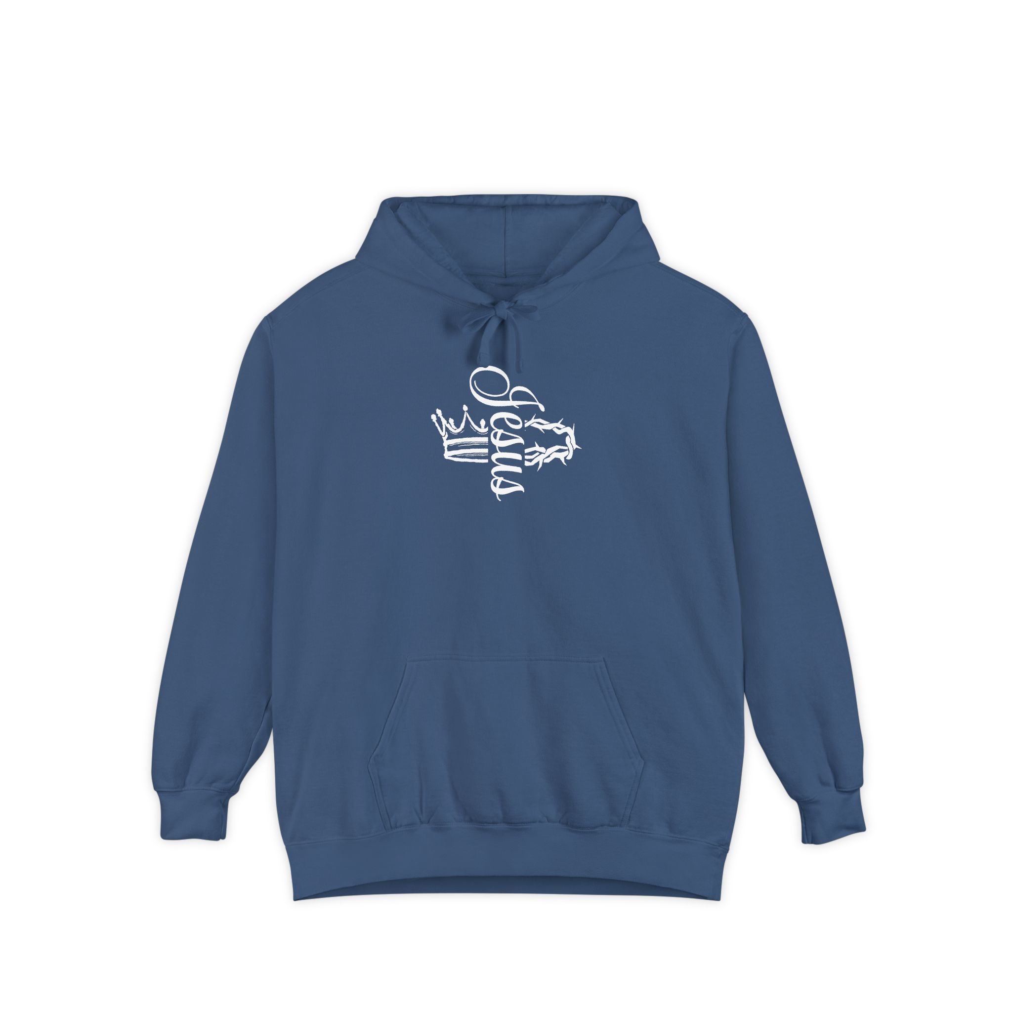 "The Two Crowns" Garment-Dyed Hoodie - Imagen 9