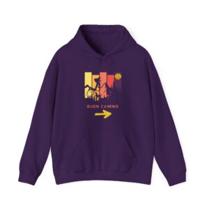 "Retro Peak Hiking" Hooded Sweatshirt