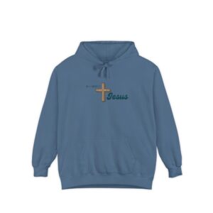 "The Wooden Cross" Garment-Dyed Hoodie