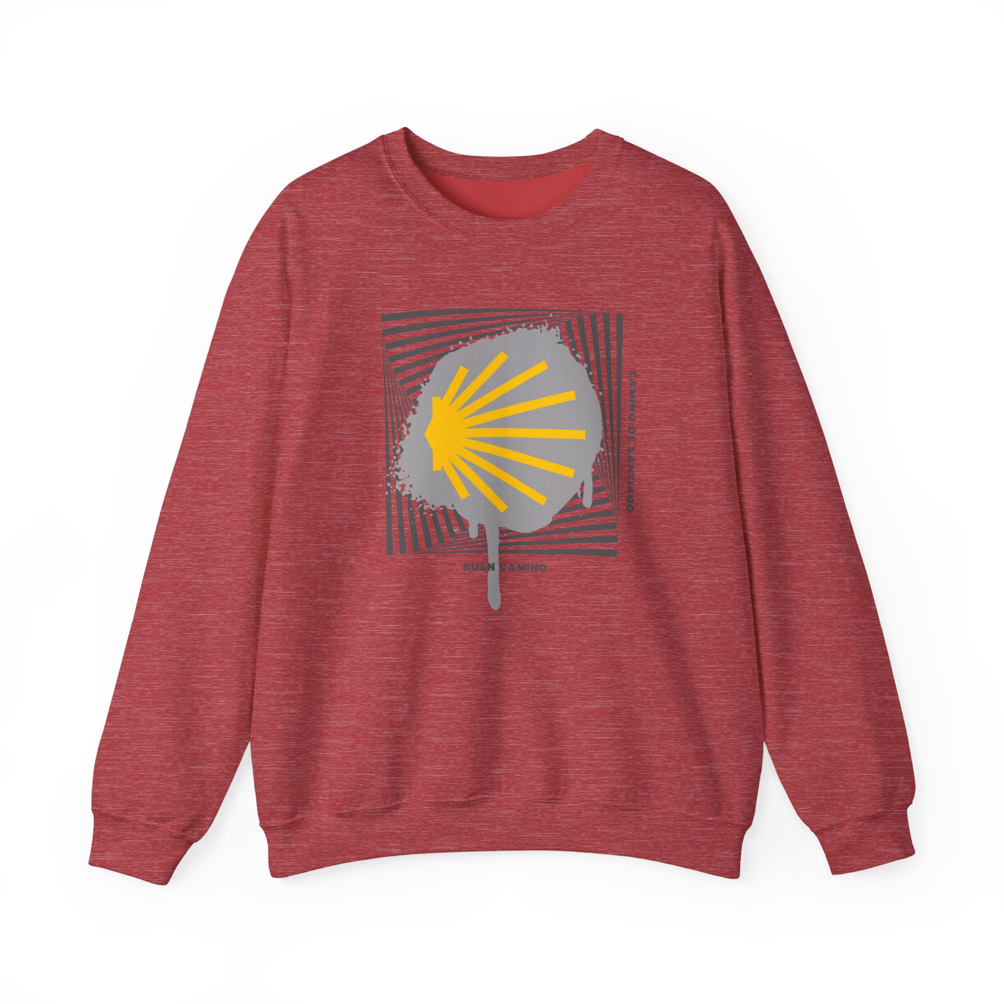 Camino de Santiago – "Stencil Way" Urban Graffiti Classic Unisex T-Shirt - Imagen 10