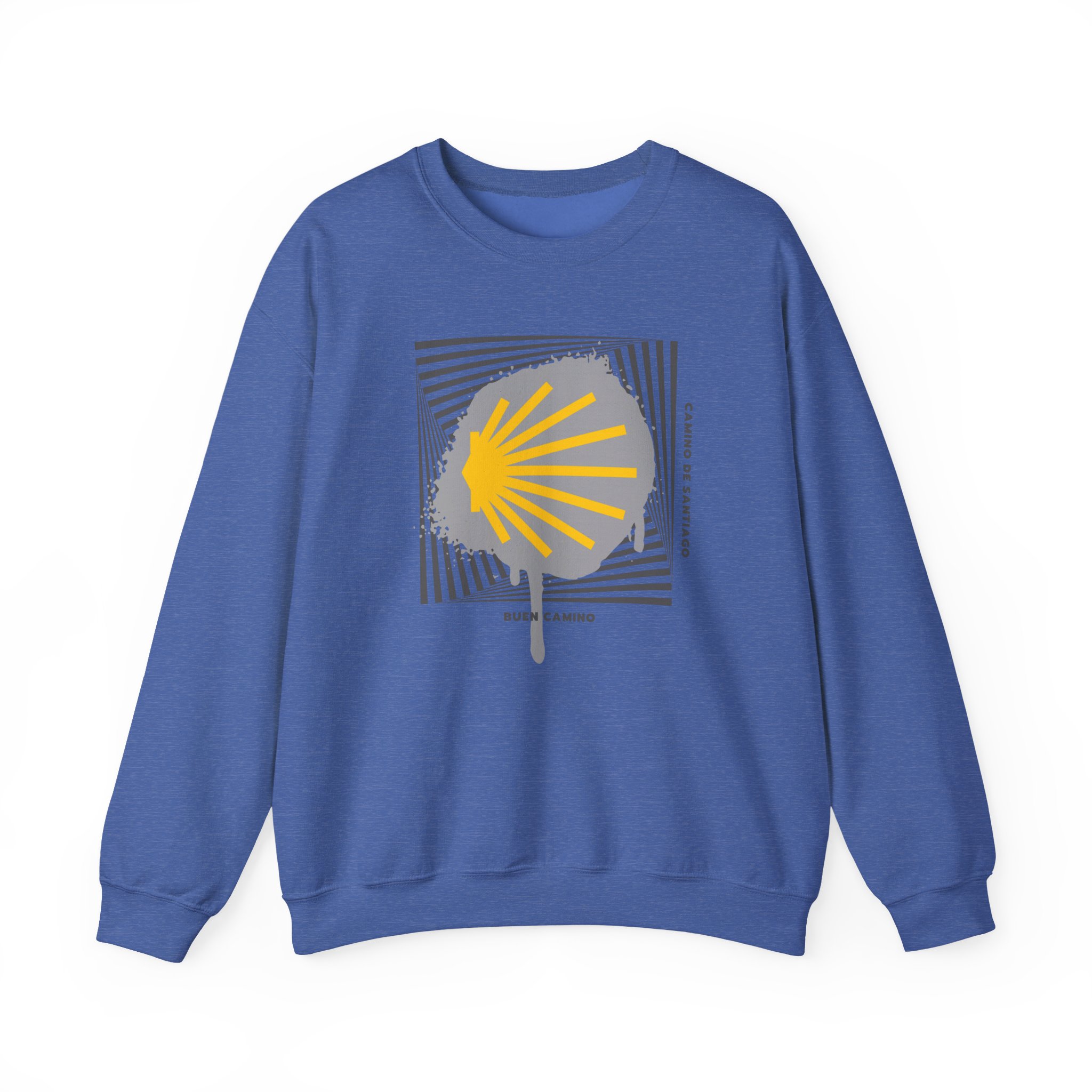 Camino de Santiago – "Stencil Way" Urban Graffiti Classic Unisex T-Shirt - Imagen 8
