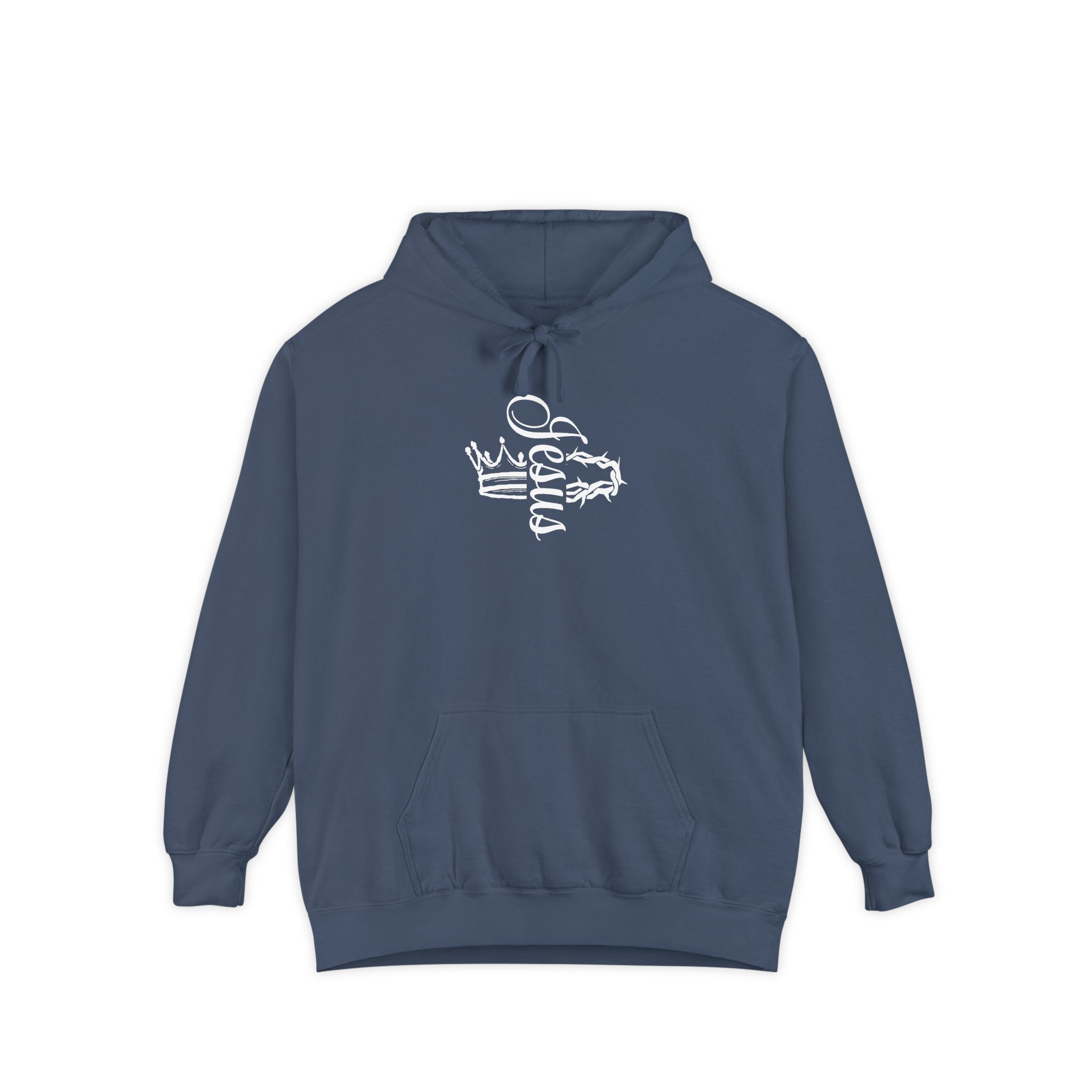"The Two Crowns" Garment-Dyed Hoodie - Imagen 8