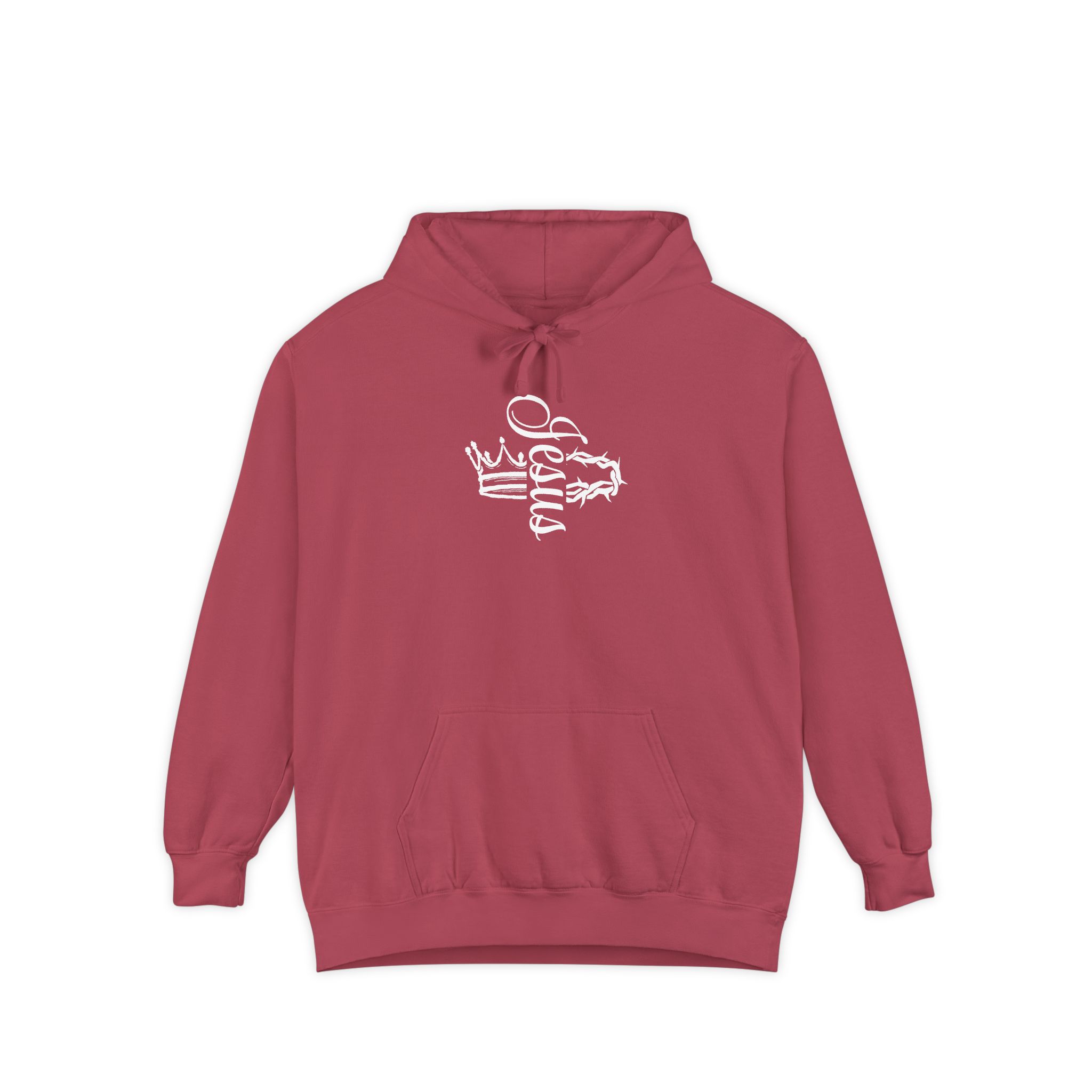 "The Two Crowns" Garment-Dyed Hoodie - Imagen 2