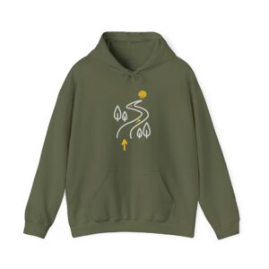 "The Forest Path" Hooded Sweatshirt