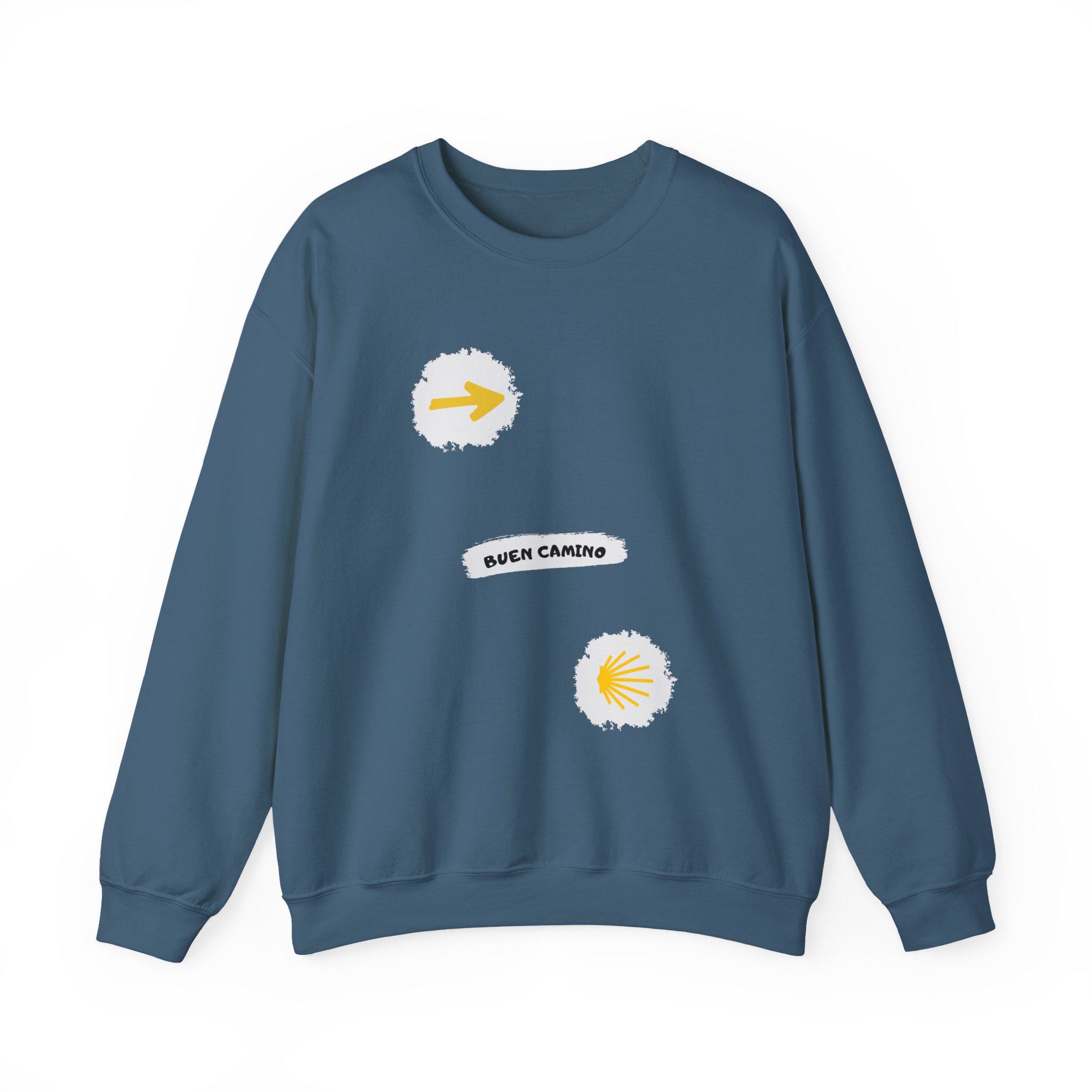 Camino de Santiago – "Urban Stencil" Classic Heavy Blend Crewneck Sweatshirt
