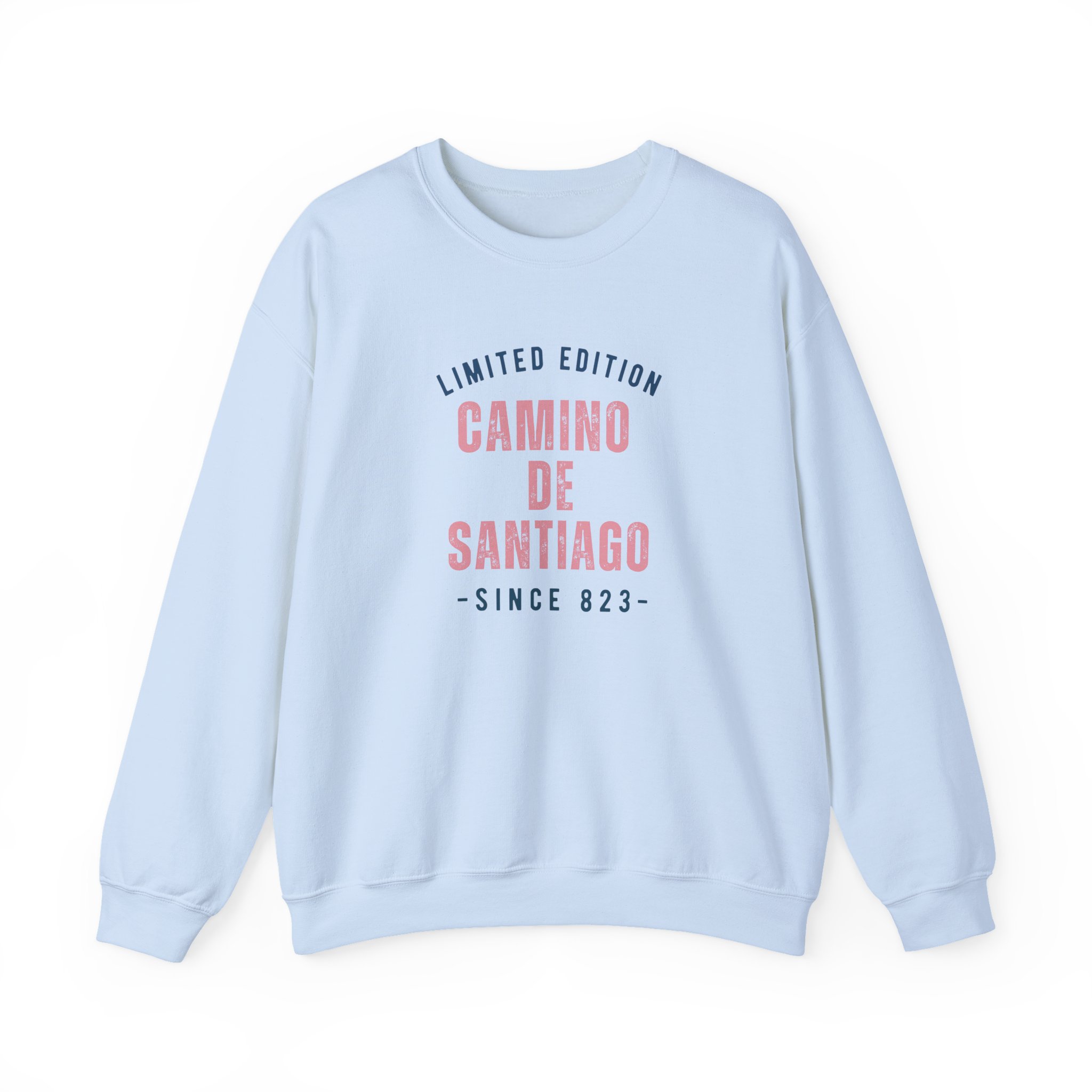 Camino de Santiago – "Heritage Denim Limited Edition" Classic Unisex Crewneck T-Shirt - Imagen 3