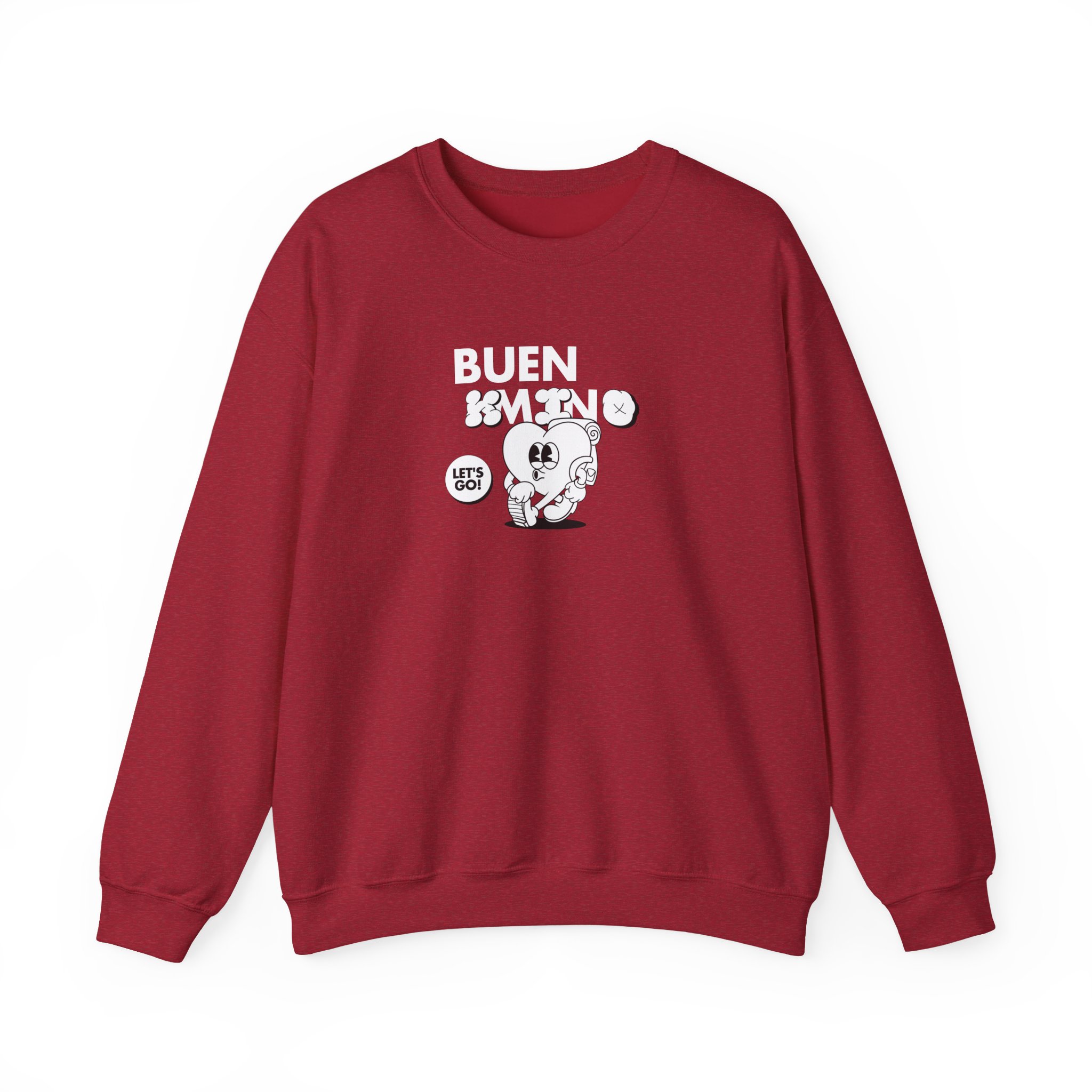 Camino de Santiago – "Let's Go Pilgrim" Classic Heavy Blend Crewneck Sweatshirt - Imagen 10