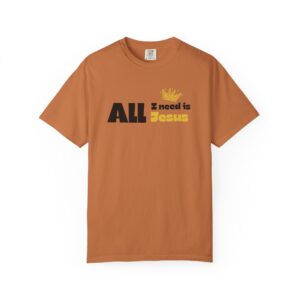 All I Need is Jesus – "The King's Crown" Vintage Comfort Colors T-Shirt