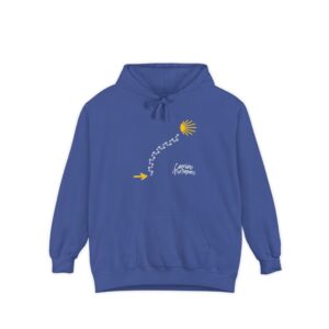 "Camino Portugués" Garment-Dyed Hoodie