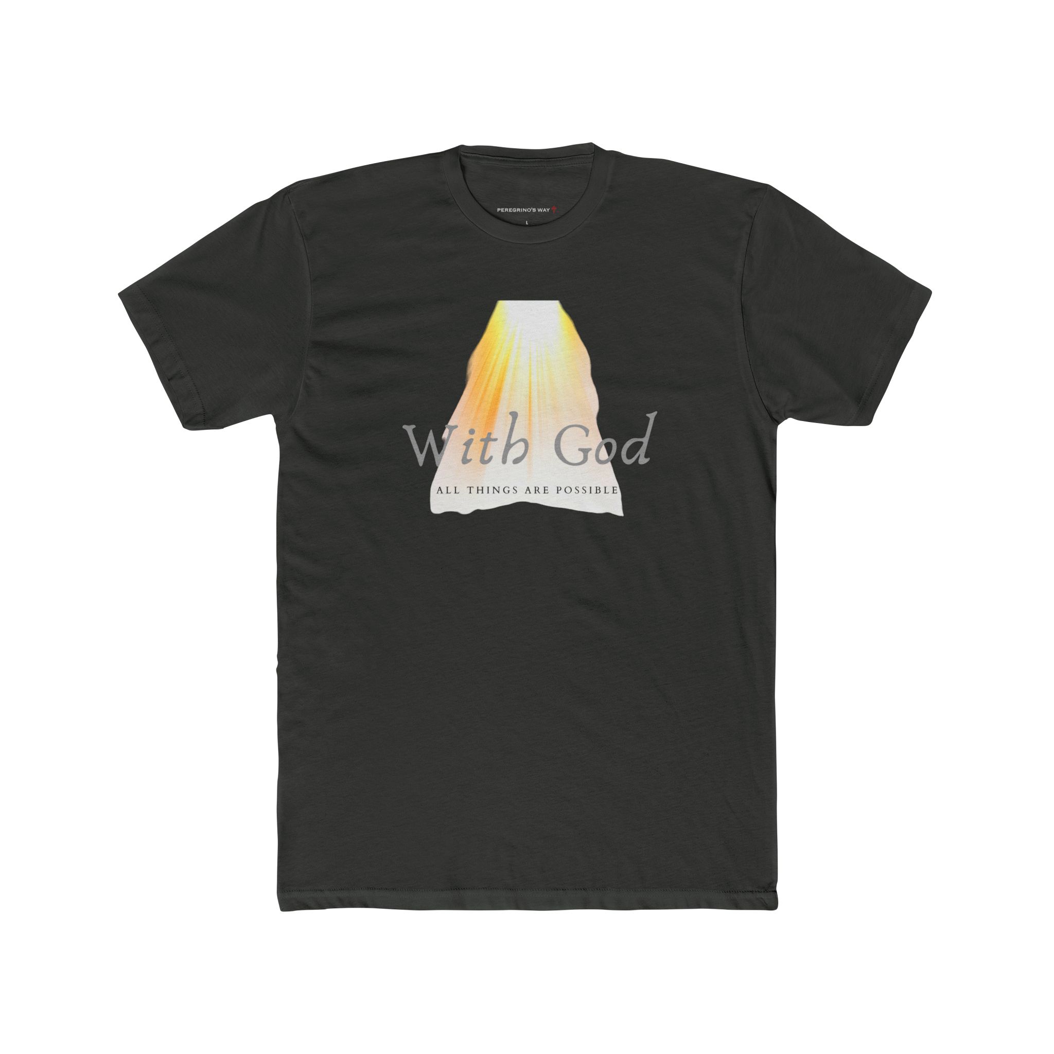 With God All Things Are Possible – "Divine Light" Classic T-Shirt - Imagen 6