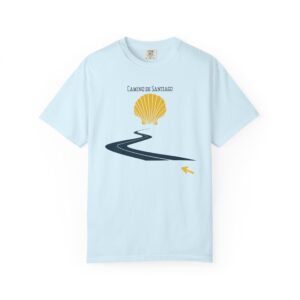 Camino de Santiago – "The Curvy Road" Vintage Comfort Colors T-Shirt